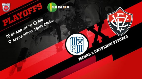 Imagem Universo/Vitória inicia playoffs do NBB contra o Minas
