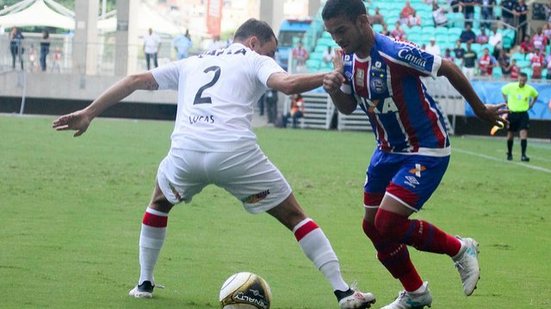 Imagem Marco Antônio revela desejo de renovar contrato com o Bahia: "Quero ficar cinco, dez anos aqui" 