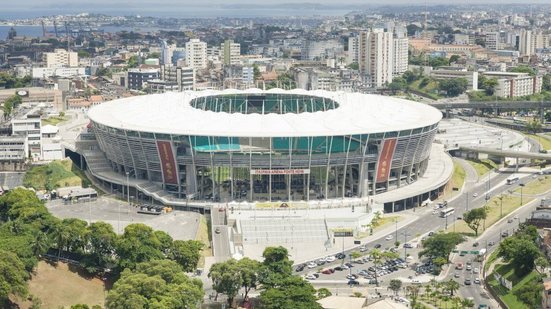 Imagem Arena Fonte Nova: MP-BA também pede bloqueio de bens das construtoras do estádio