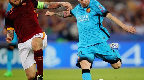 Imagem Barcelona recebe Roma pelas quartas da Liga dos Campeões