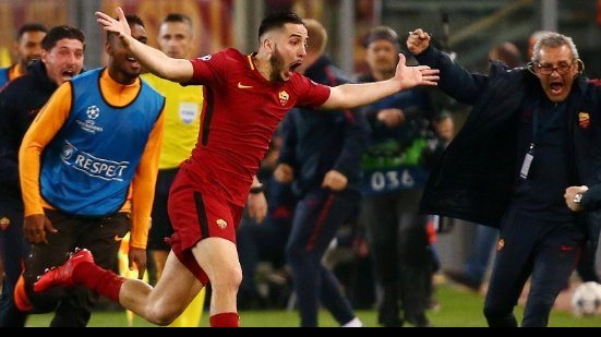 Imagem Roma humilha o Barcelona, vence por 3 a 0 e vai à semifinal da Liga