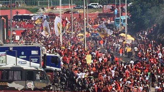 Imagem SSP-BA nega atraso do Bahia em saída do hotel para o BAVI