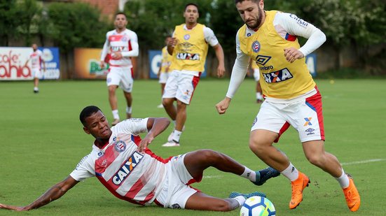 Imagem Após dois dias de folga, Bahia inicia preparação para enfrentar o Santos