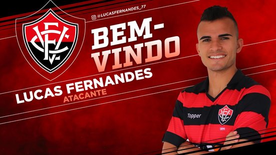 Imagem Lucas Fernandes é regularizado e comemora acerto com o Vitória