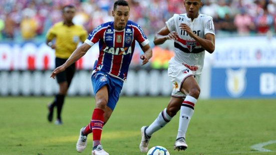 Imagem Bahia cede empate ao São Paulo no fim