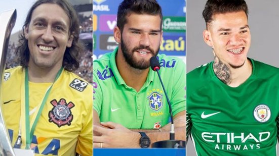 Imagem Pela primeira vez desde 1990, Seleção Brasileira terá três goleiros novatos em Copa