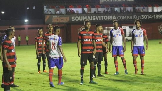 Imagem É hoje! Após empate na ida, Bahia e Vitória decidem título do Campeonato Baiano Sub-20 em Pituaçu
