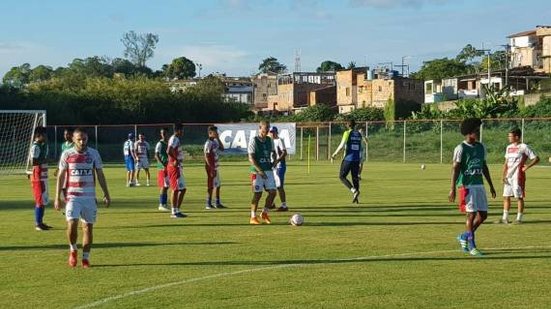 Imagem Com retorno de Allione, Bahia está definido para duelo com o Grêmio