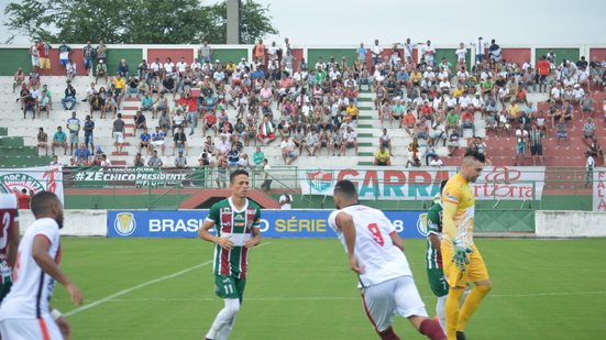 Imagem Série D: Fluminense de Feira perde para o Moto Clube e vê vaga distante