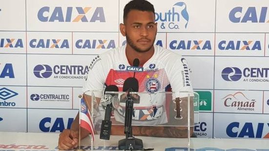 Imagem Atacante tem lesão grau 2 e só retorna ao Bahia após a Copa