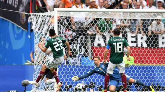 Imagem Deu zebra! México segura "bombardeio" da Alemanha e vence por 1 a 0 na estreia do Grupo F