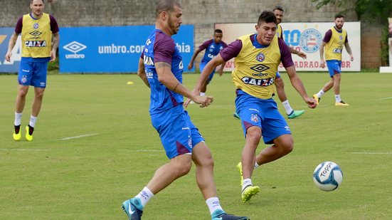 Imagem Com baixa, Bahia inicia preparação para semifinal da Copa do Nordeste
