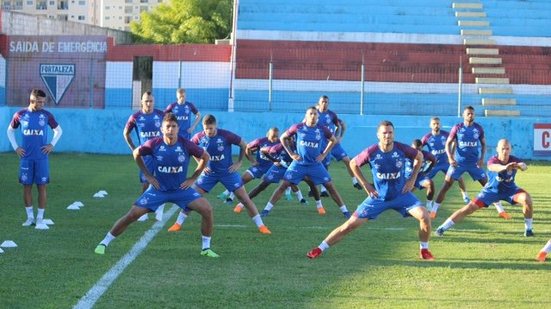 Imagem Em Fortaleza, Bahia encerra preparação para duelo com o Ceará