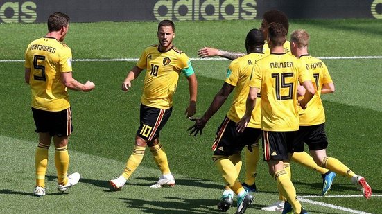 Imagem Bélgica goleia a Tunísia e encaminha classificação para as oitavas de final