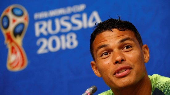 Imagem Thiago Silva será o capitão da Seleção contra o México, nas oitavas de final