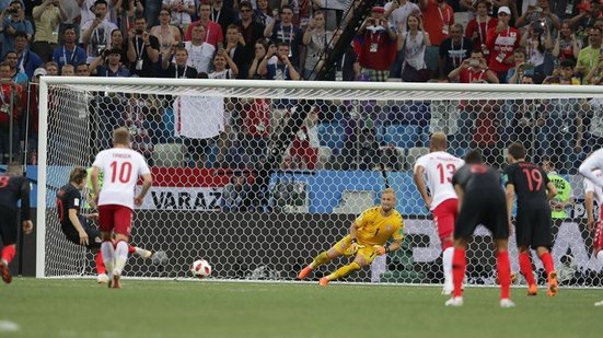 Imagem Croácia vence a Dinamarca nos pênaltis e enfrenta a Rússia nas quartas de final