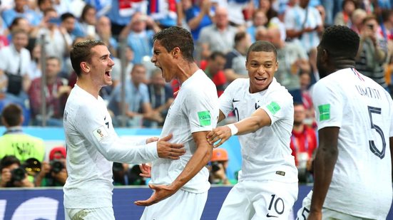 Imagem França bate Uruguai, vai à semifinal da Copa e aguarda por Brasil ou Bélgica