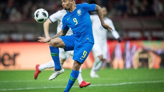 Imagem Na seca! Gabriel Jesus tem pior desempenho de um centroavante titular do Brasil em Copas; Entenda