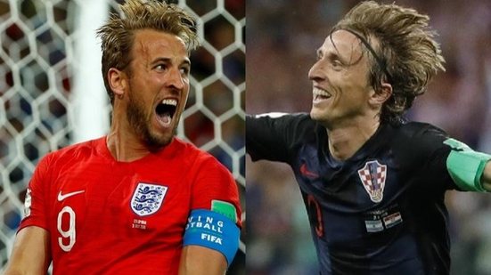 Imagem Kane ou Modric? Inglaterra e Croácia duelam por última vaga na final da Copa do Mundo da Rússia