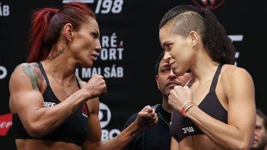 Imagem Esquentou! Amanda Nunes e Cris Cyborg trocam farpas na web e luta deve acontecer em dezembro