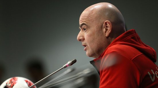 Imagem Em coletiva, presidente da Fifa declara: "Foi a melhor Copa do Mundo da história"