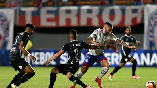 Imagem Bahia vence o Cerro-URU e abre vantagem por vaga na 3ª fase da Sul-Americana