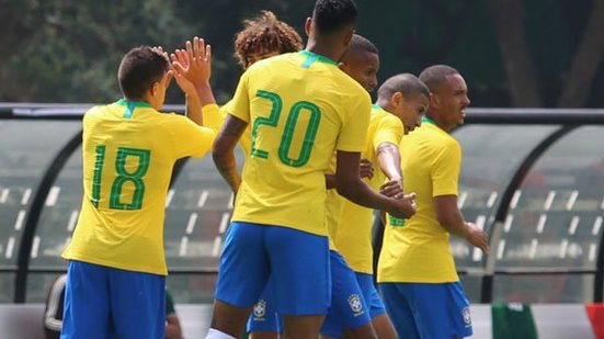 Imagem Com gol de Junior Brumado, Seleção Brasileira Sub-20 vence o México em amistoso preparatório