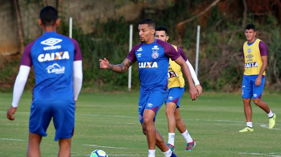 Imagem Bahia segue preparação para enfrentar o Palmeiras e faz treino tático