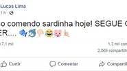 Reprodução / Facebook