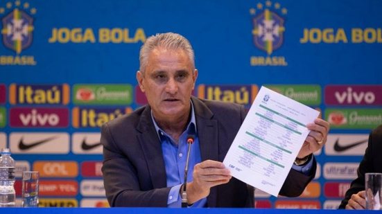 Imagem Com Neymar, Tite convoca 23 jogadores para amistosos contra Colômbia e Peru