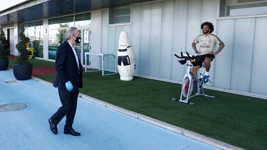  Reprodução de Twitter - Divulgação/Real Madrid