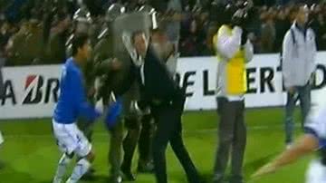 Luxemburgo é agredido em partida da Taça Libertadores